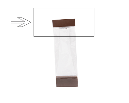 Arosa clip 70mm brown