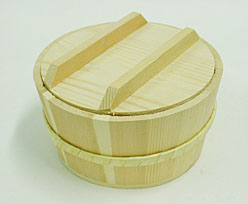 Woodbox Lid wood round natural