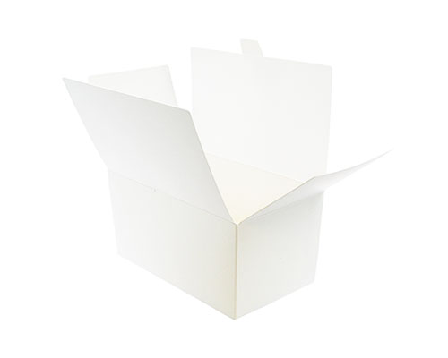 Ballotin with sideclosing, 750 gr. white