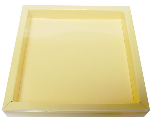 Windowbox 133x133x19mm crème laque