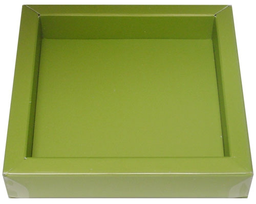 Windowbox 100x100x19mm kiwi green