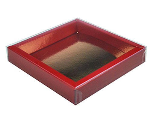 Windowbox 126x126x24mm brique laque