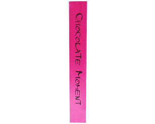 DoubleFaceSatin Chocolate Moment fuchsia/black