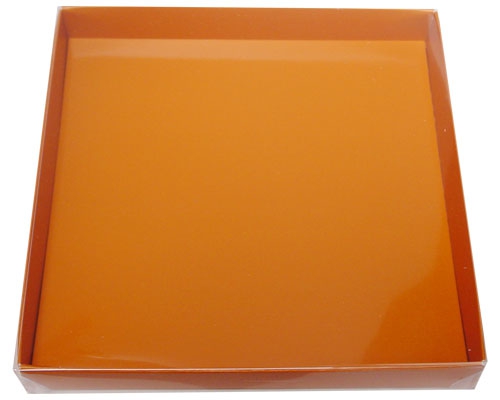 Windowbox carre large 140x140x19mm sunset orange