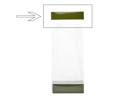 Arosa clip 100mm vert foret laque