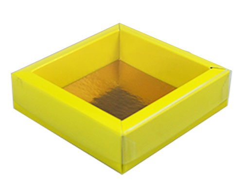 Windowbox 90x90x30mm interior jaune laque
