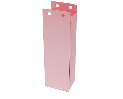 Haute poche ouverte 50x40x155mm pink