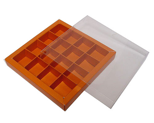 Windowbox 133x133x19mm 16 division sunset orange 