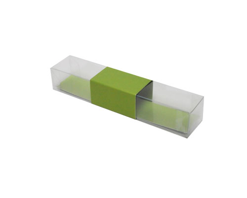 PVC L150xW30xH25mm kiwi green with sleeve