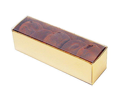 truffelbox 4 112x30x30mm shiny gold