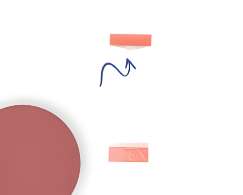 Arosa clip 70mm antique pink