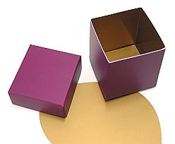 Cubebox appr.500 gr. Duo Djerba purple-copper