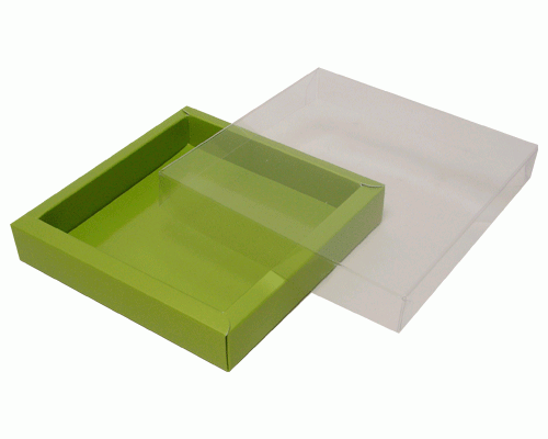 Windowbox 126x126x24mm kiwi green 