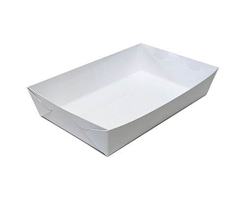 Dessert tray 100x75x35mm white
