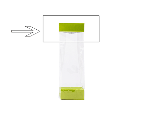 Arosa clip 70mm kiwi green