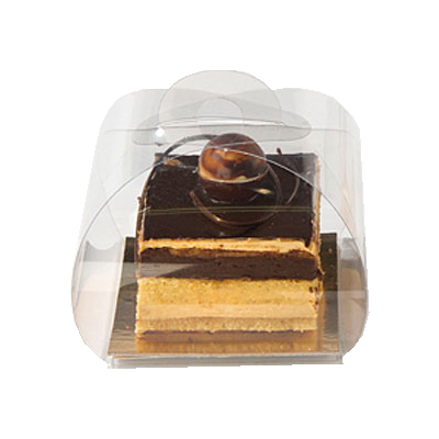 Boîte chocolat PVC take away box