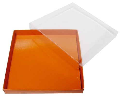 Windowbox carre large 140x140x19mm sunset orange