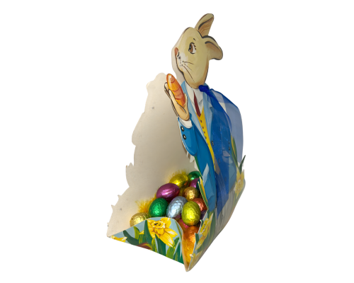 Folding Rabbit large  for filling blue