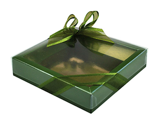 Windowbox120x120x30mm vert foret laque