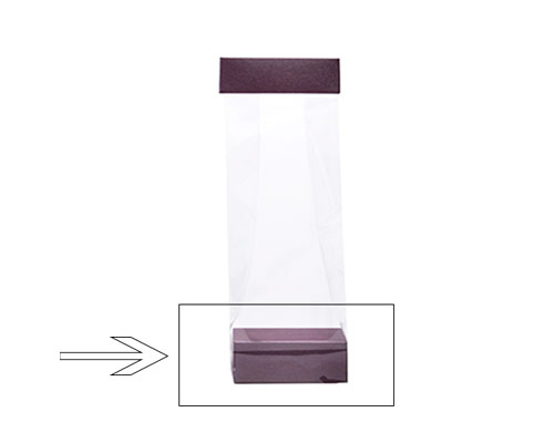 Arosabase 80x50x30mm aubergine