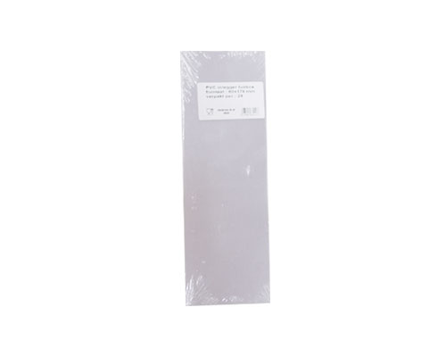 PVC sheet for luxbox 180x62mm / pack 24 pcs