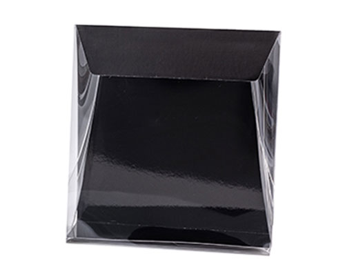 Pochette transparant L160xW50/H170mm black