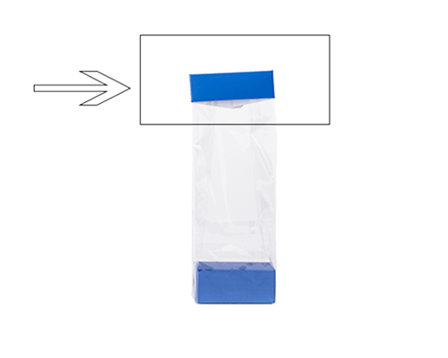 Arosa clip 70mm ocean blue