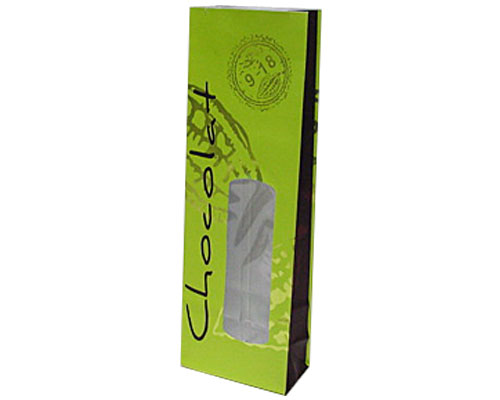 Bag Cacao chocolate small appr. 100 grams greenbrown