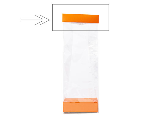 Arosa clip 100mm sunset orange