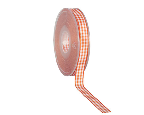 Vichy 10mm/25mtr. orange