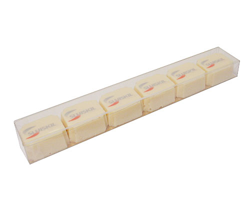 PVC L210xW29xH18mm transparant / for logochocolates