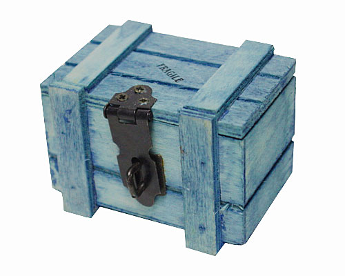 Crate wood , small, olive