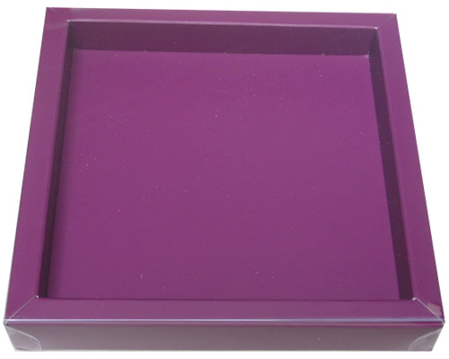 Windowbox 133x133x19mm purple