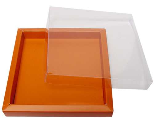 Windowbox 133x133x19mm sunset orange