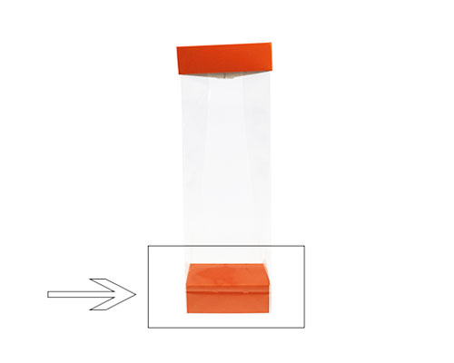 Arosabase 80x50x30mm sunset orange