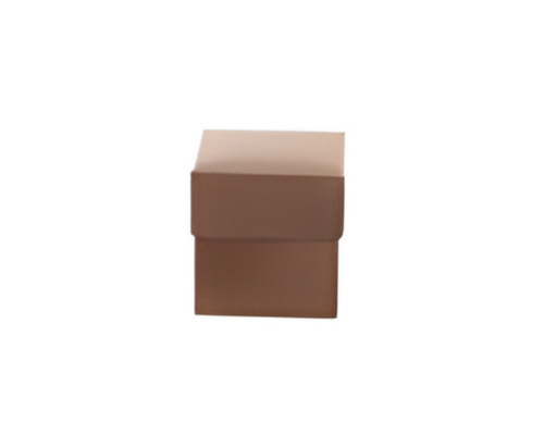 Cubebox 50x50x50mm brown