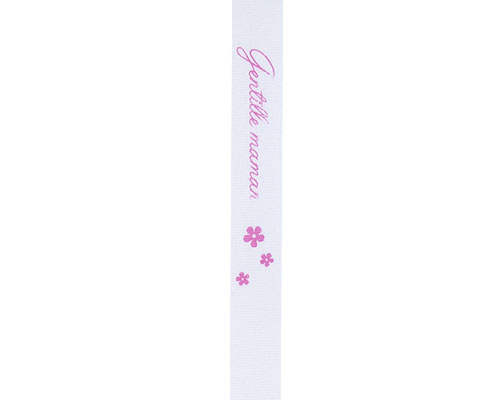 Ribanbel gentille maman pink/silver