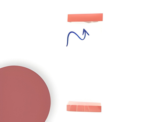 Arosa clip 120mm antique pink