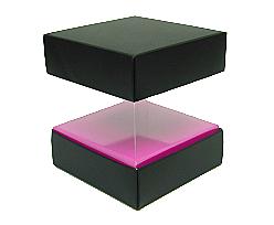 Skylinebox L100xW100xH100mm exterior Paris Black-fuchsia