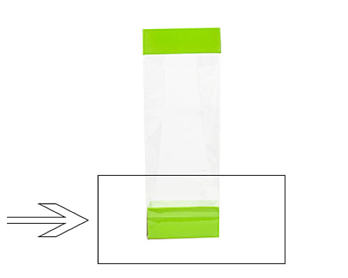 Arosabase 70x40x30mm vert pomme laque