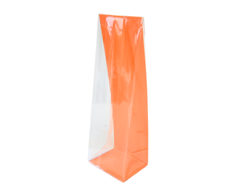 L-bag L57xW47/H180mm cardboard apricot orange