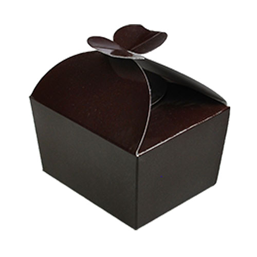Box 250 gr  butterfly chocolat laque