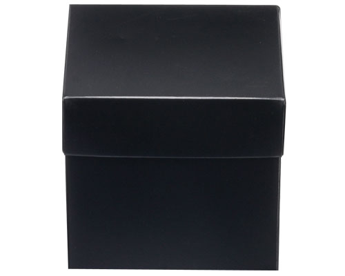 Cubebox 90x90x85mm Duomat black- Shiny black