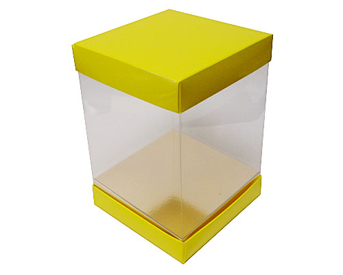 Skylinebox L150xW150xH200mm exterior Jaune Laqué