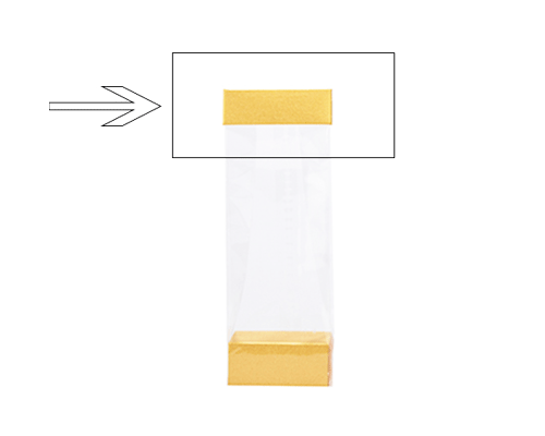 Arosa clip 70mm goldyellow