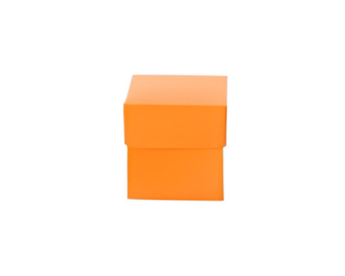 Cubebox 50x50x50mm apricot orange