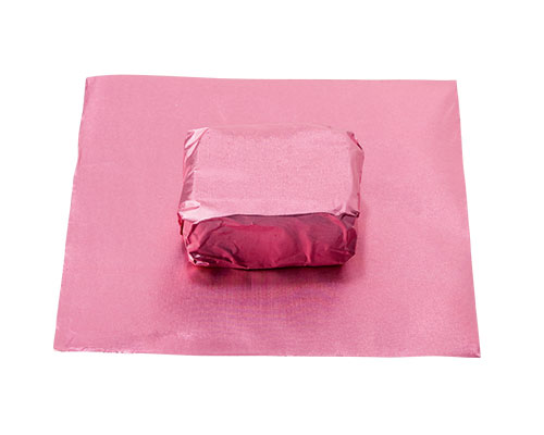 alu sheet 80x80 mm no. 37  pink/ pack of appr. 500grams