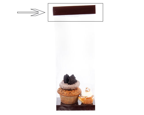 Arosa clip 120mm chocolat laque