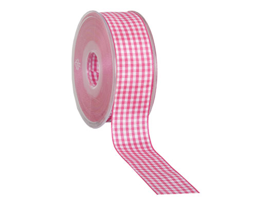 Vichy 25mm/25mtr. candy