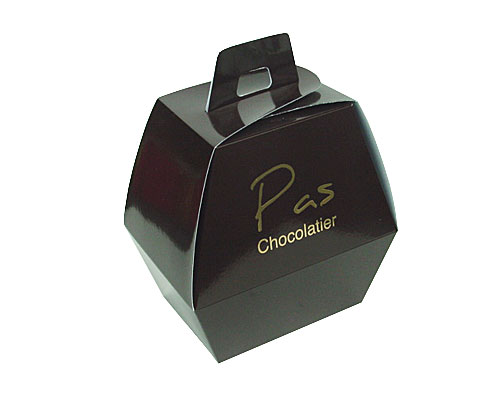 Easteregg box no. 1 XS chocolat laque